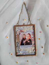 Glass Frame Friends Picture Frame