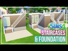 The Sims 4 Staircases Foundation