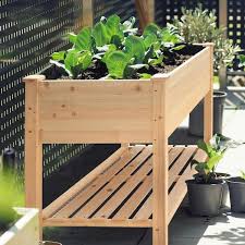 Wooden Raised Garden Bed