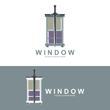 Home Window Logo Home Interior Icon Design