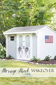 Outdoor Storage Shed Makeover Ideas