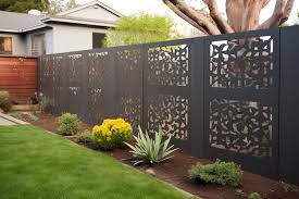 Modern Metal Fence For Fencing The Yard
