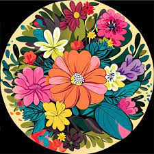 Vector Colorful Flower Fl Garden