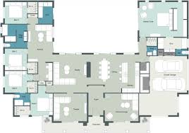 Serene House Layout With Garage