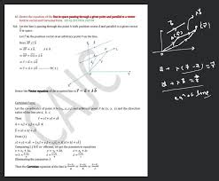 Equation Of The Line In Space