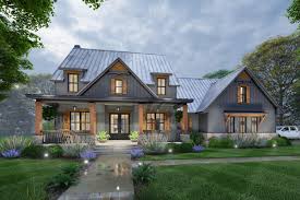 Country Craftsman House Plan With 2