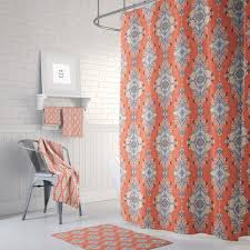 Boho Pattern Shower Curtain Optional