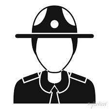 Police Officer Icon Simple