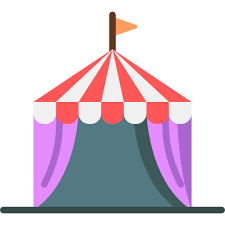 Circus Tent Free Buildings Icons