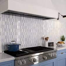 Back Splash Glass Tiles Size