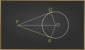 Theorem The Lengths Of Tangents Drawn