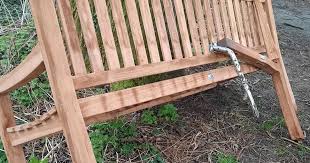 Memorial Bench For Late Wife