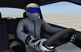 crash test dummy driver in beamng drive