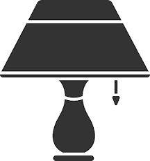 Lamp Silhouette Icon For Web Mobile And