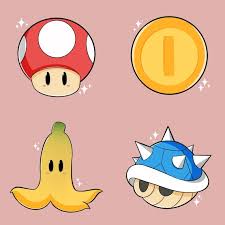 Mario Kart Icon Sticker Bundle