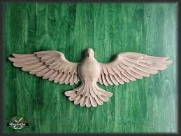 Flying Dove Wooden Wall Decor