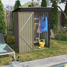 Tozey 3 Ft W X 5 Ft D Outdoor Storage