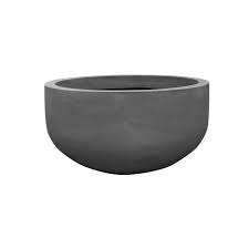 Round Fiberstone Planter Bowl