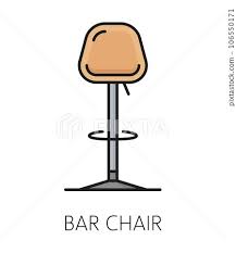 Bar Chair Furniture Icon Home Interior