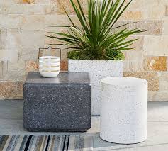 Terrazzo Round Outdoor Side Table