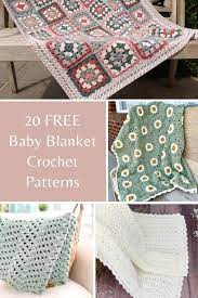 20 Free Baby Blanket Crochet Patterns