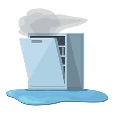 Leaking Dishwasher Appliance Icon