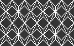 White Background Pattern In Pixel Art Style