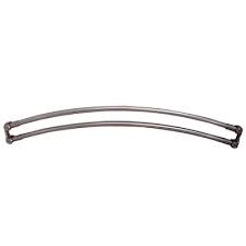 Double Rod Shower Curtain Rods The