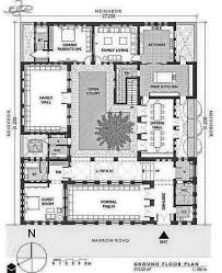 Courtyard House Plans Model House Plan