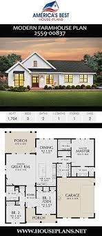 Modern Farmhouse Plan 2559 00837