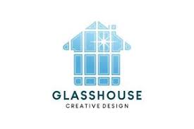 Glass House Logo Vector Art Icons And