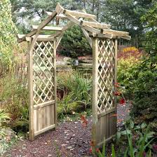 Blooma Elegant Wooden Garden Arch