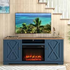 70 Farmhouse Tv Stand With Fireplace
