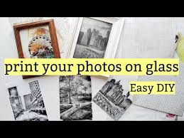 Diy Transfer A Photo Onto Glass Easy