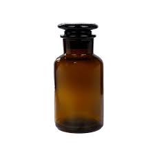 Amber Glass Apothecary Bottle Jars