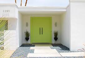 Palm Springs Mid Century Modern Doors