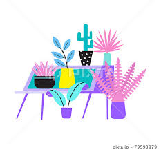 Floristry Flat Iconのイラスト素材