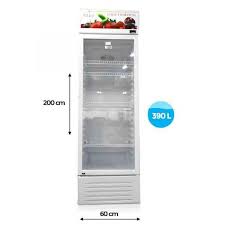 Nagu Glass Door Refrigerator Ng390s