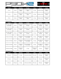 P90x2 Workout Schedule Template