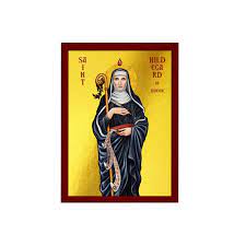 Buy Saint Hildegard Icon Handmade