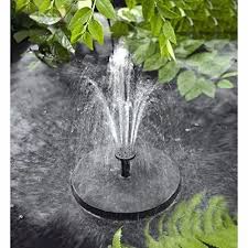 Solar Fountain For Bird Bath Fish Tank