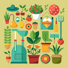 Gardening Essentials Plants Tools And