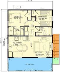 Beach House Plan With Loft Bunk Room