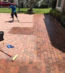 Paver Cleaning Sealing Services