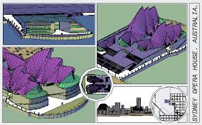 Sydney Opera House Australia 3d Design