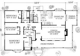 1600 Sq Ft House Floor Plans 3 Bed 2