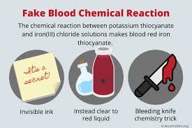 Fake Blood Chemical Reaction 3
