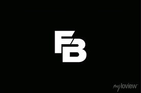 Fb Letter Logo Design Creative Modern