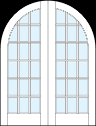 Arch Top Interior French Door