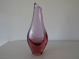 Glass Vase Miroslav Klinger Zelezny